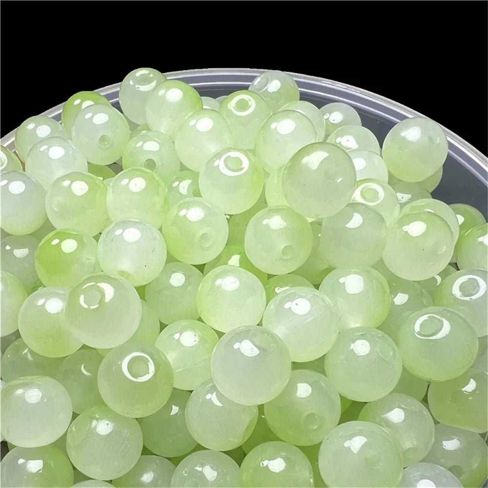 8mm Multicolor Glass Beads for Handmade Jewelry - Smarsty