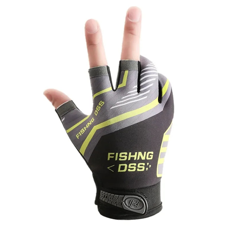 Men's Summer Fishing Gloves Breathable Anti Slip Protection - Smarsty