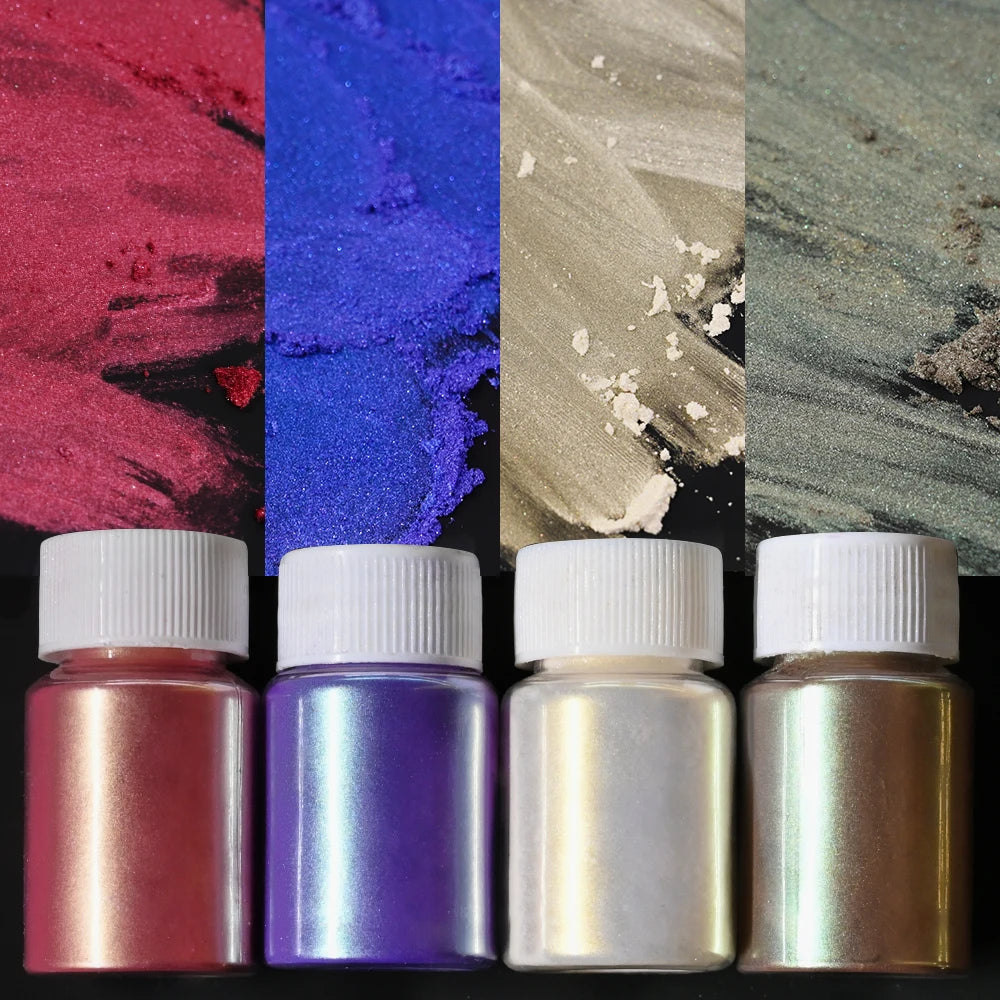 Pearlescent Nail Art Glitter Powder for Stunning Manicures - Smarsty