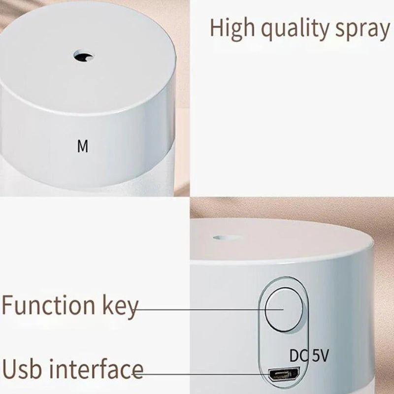 Portable Ultrasonic Aromatherapy Diffuser with LED Lamp - Smarsty