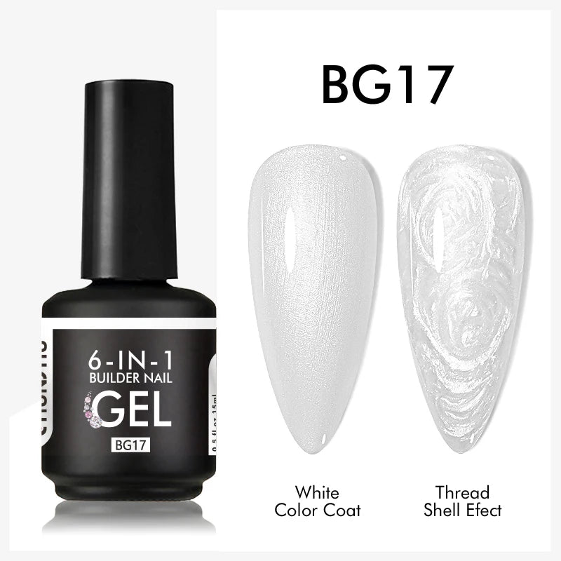 Chunshu 6 In 1 Builder UV Gel Polish 15ML - Smarsty
