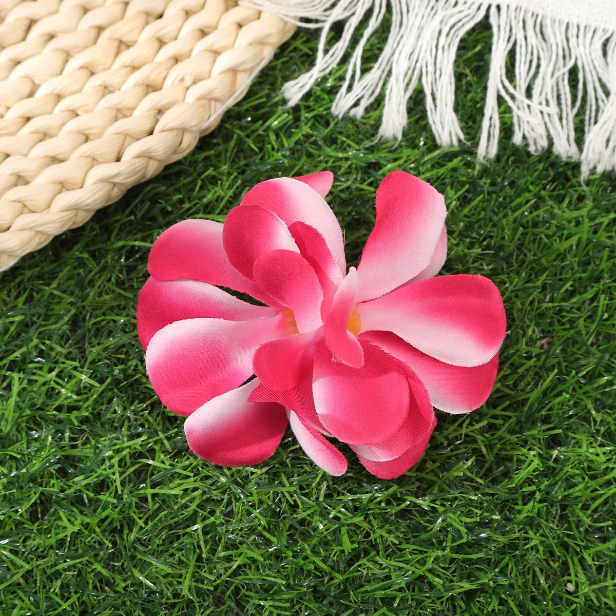 Bohemian Orchid Flower Hair Clips for Weddings - Smarsty