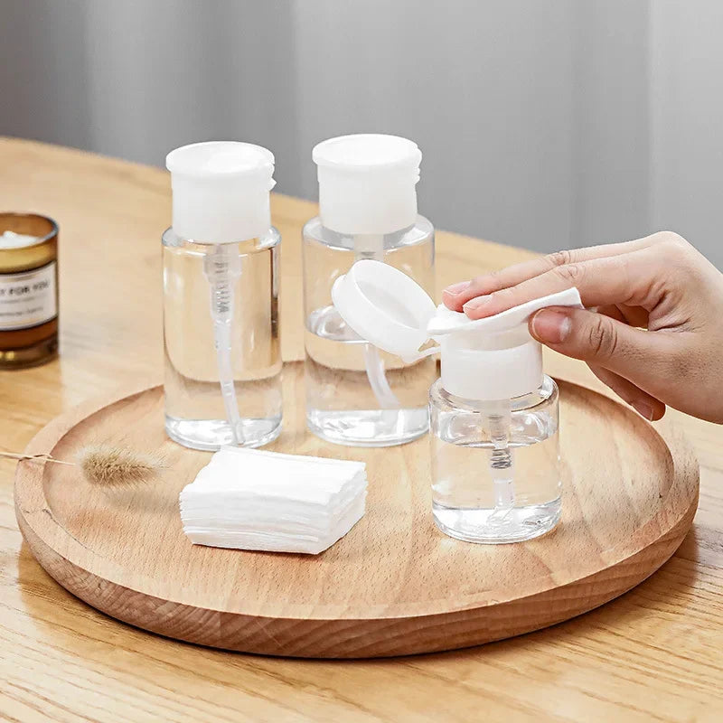 Refillable Pump Dispenser Bottle for Nail Polish - Smarsty