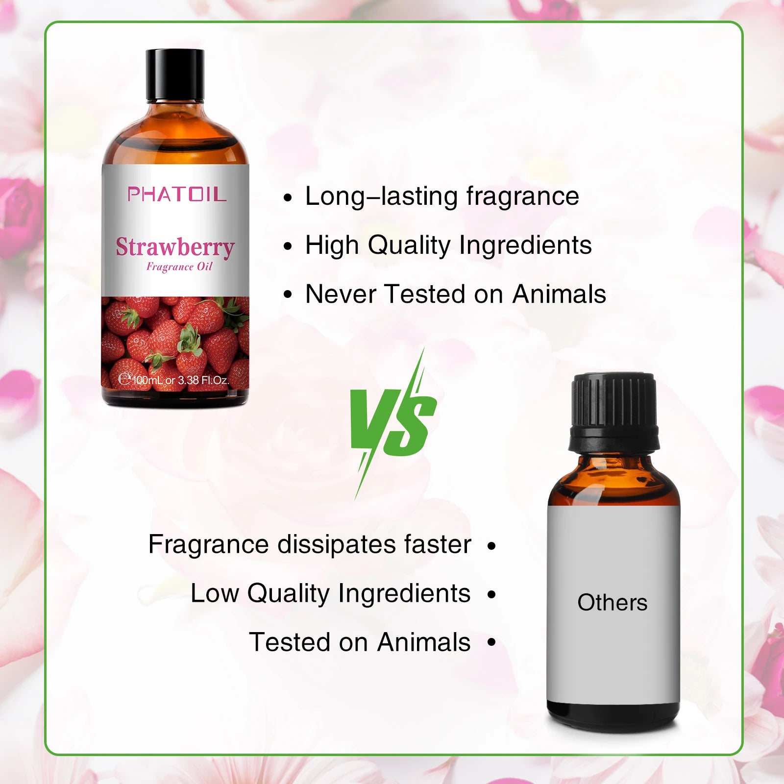 PHATOIL 100ml Sweet Fruity Fragrance Oil for Diffusers - Smarsty