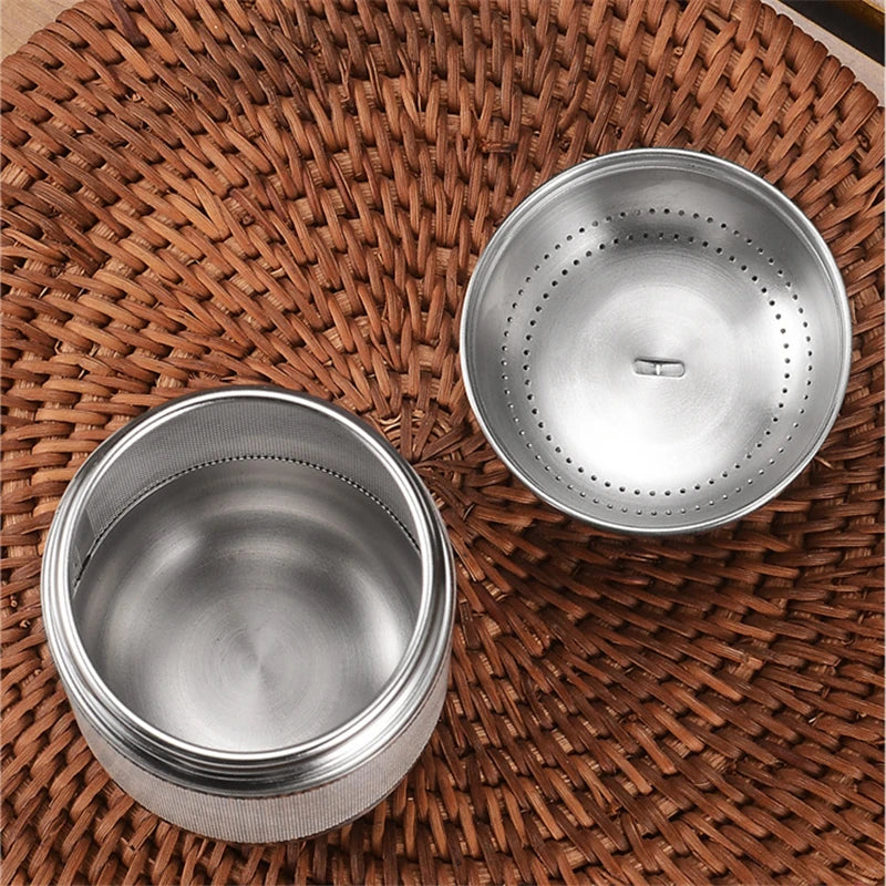 Tea Strainer Stainless Steel Tea Infuser Tea Leaves Spice Seasoning Ball Strainer Teapot Fine Mesh Coffee Filter Teaware - Smarsty