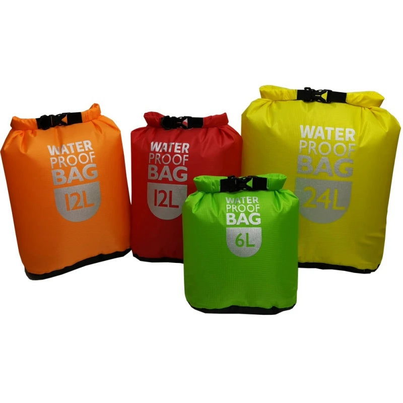 Swimming Waterproof Dry Bag Pack Rafting Kayaking River Trekking Floating Sailing Canoing Boating Water Resistance Dry Sacks - Smarsty