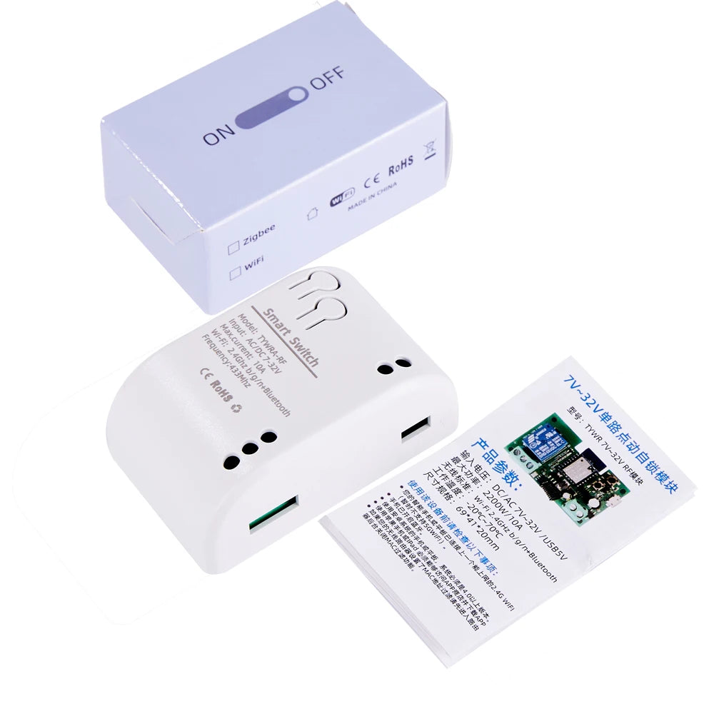 WiFi Tuya Smart Switch with APP Remote Control - Smarsty