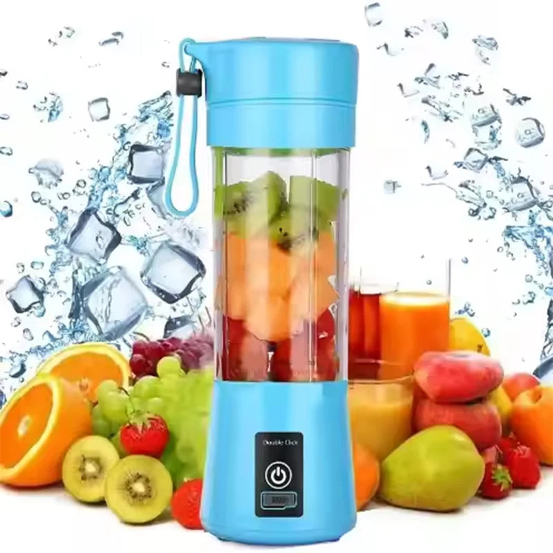 Portable Mini Fruit Juicer Cup Usb Rechargeable Mixer Juicer Wireless Vegetable Juicer Blender Milkshake Manual Juicers