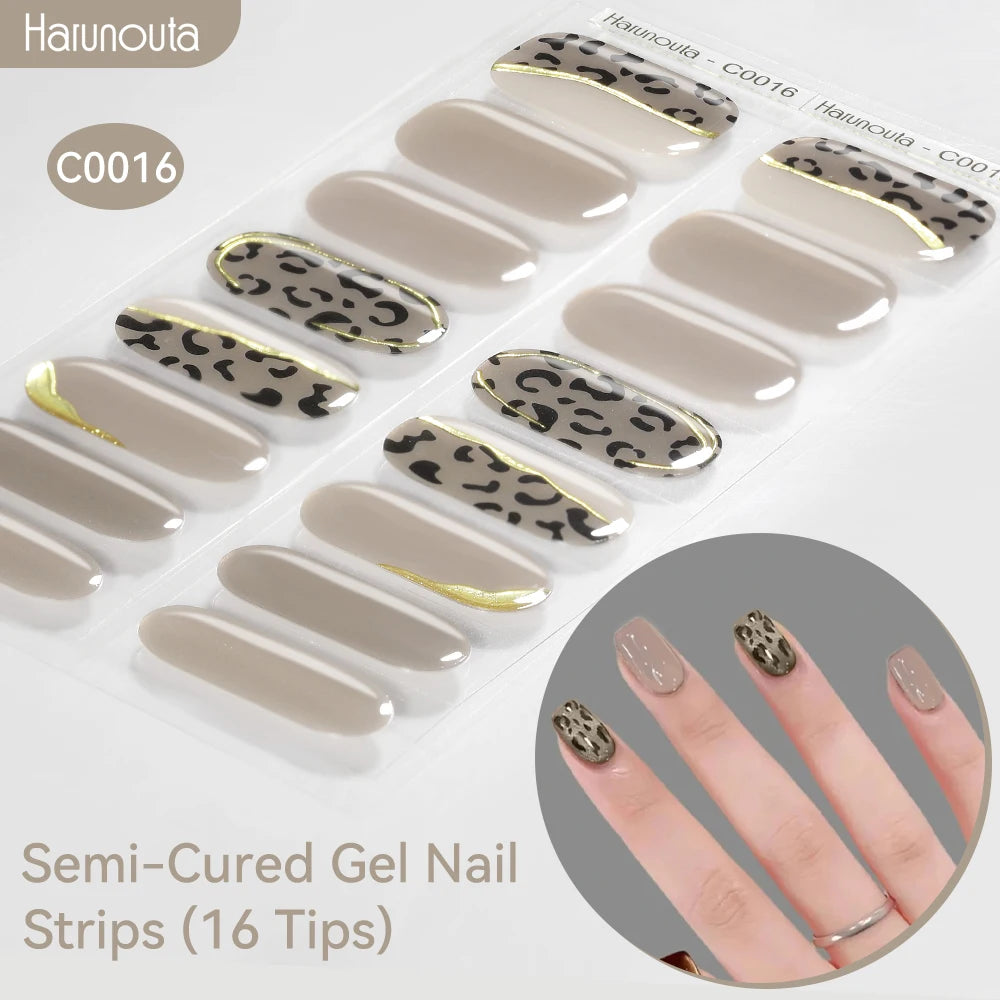 Gradient Auroras Gel Nail Strips for Easy DIY Manicure - Smarsty