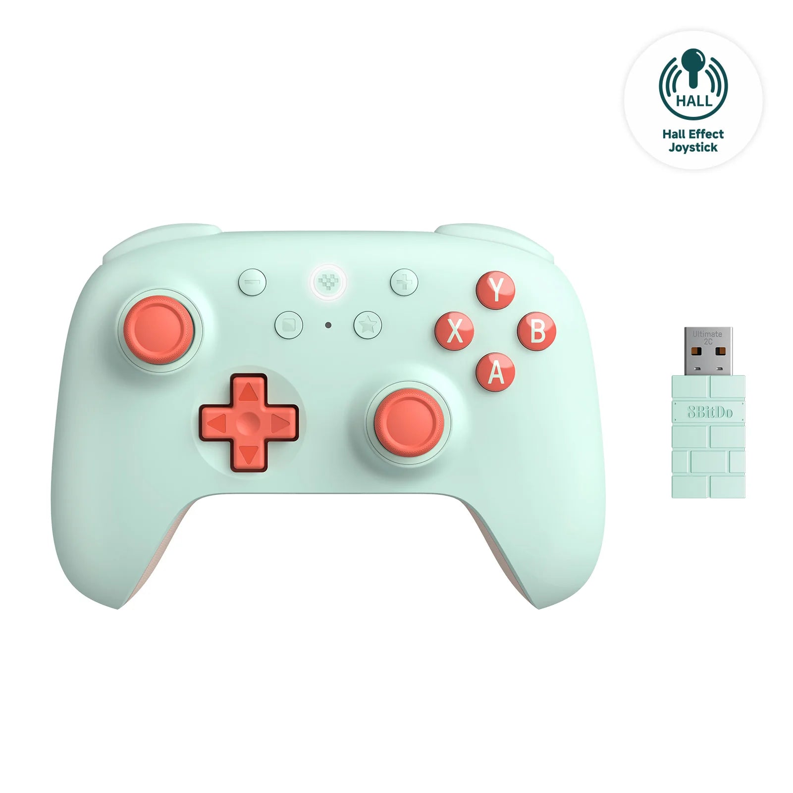 8BitDo Ultimate 2C Wireless Gaming Controller with Hall Effect - Smarsty