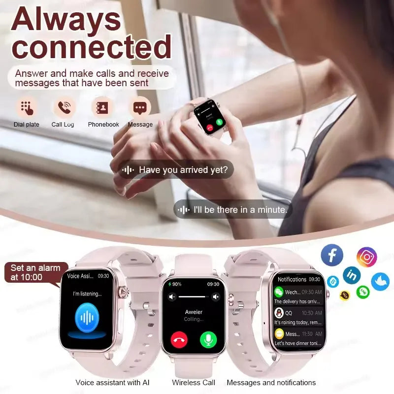2025 Smart Watch with ECG PPG Health Monitoring - Smarsty