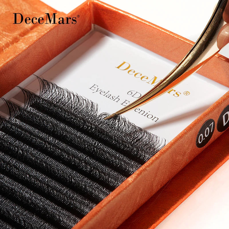 DeceMars 6D-W Shaped Eyelash Extensions for Natural Look - Smarsty