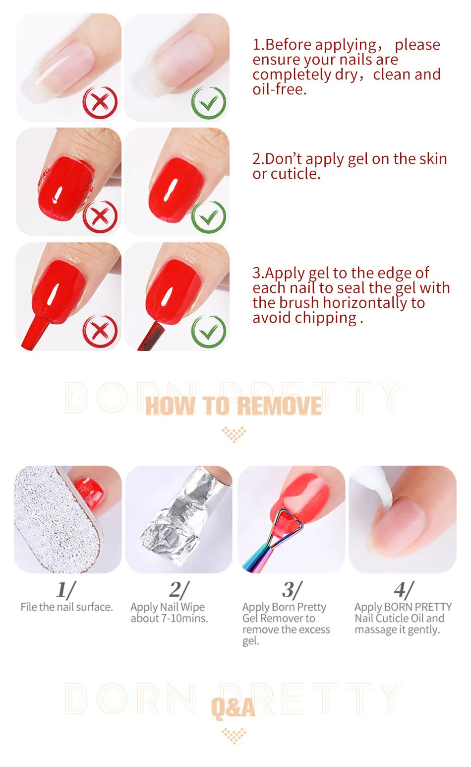 Born Pretty 15ml Non Stick Gel Polish for Nail Art - Smarsty