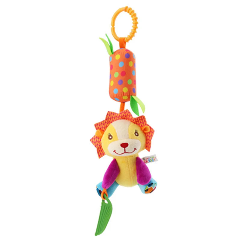 Newborn Baby Plush Stroller Toys Baby Rattles Mobiles Cartoon Animal Hanging Bell Educational Baby Toys 0-12 Months Speelgoed by Smarsty