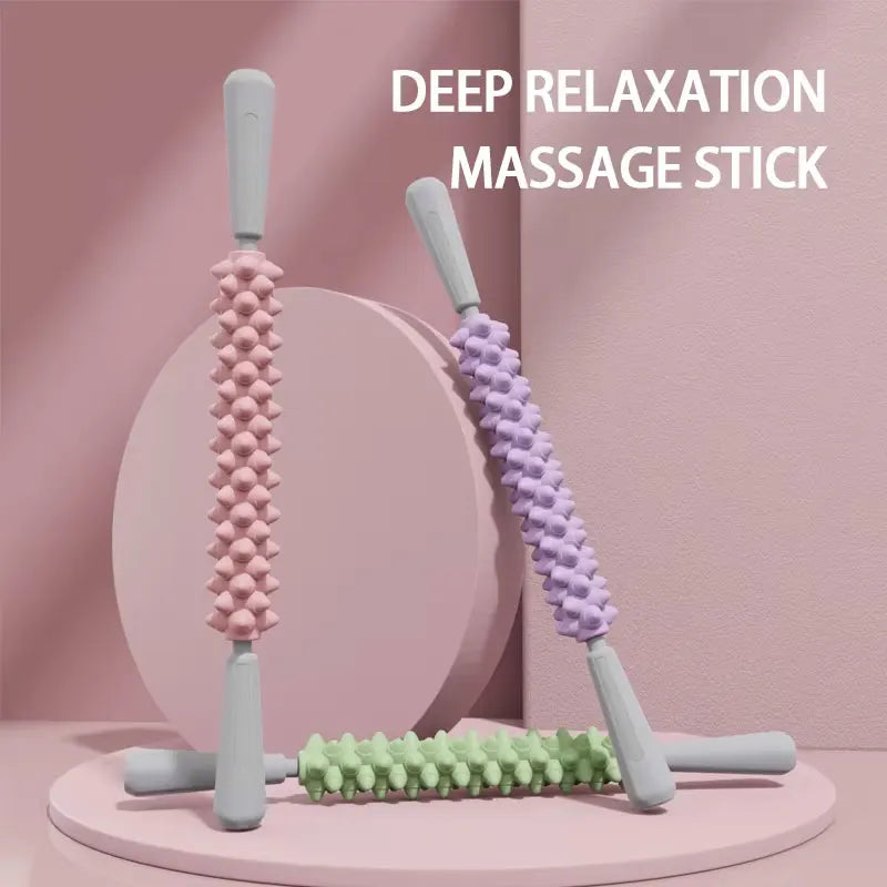 Yoga Massage Stick for Muscle Relaxation and Recovery - Smarsty