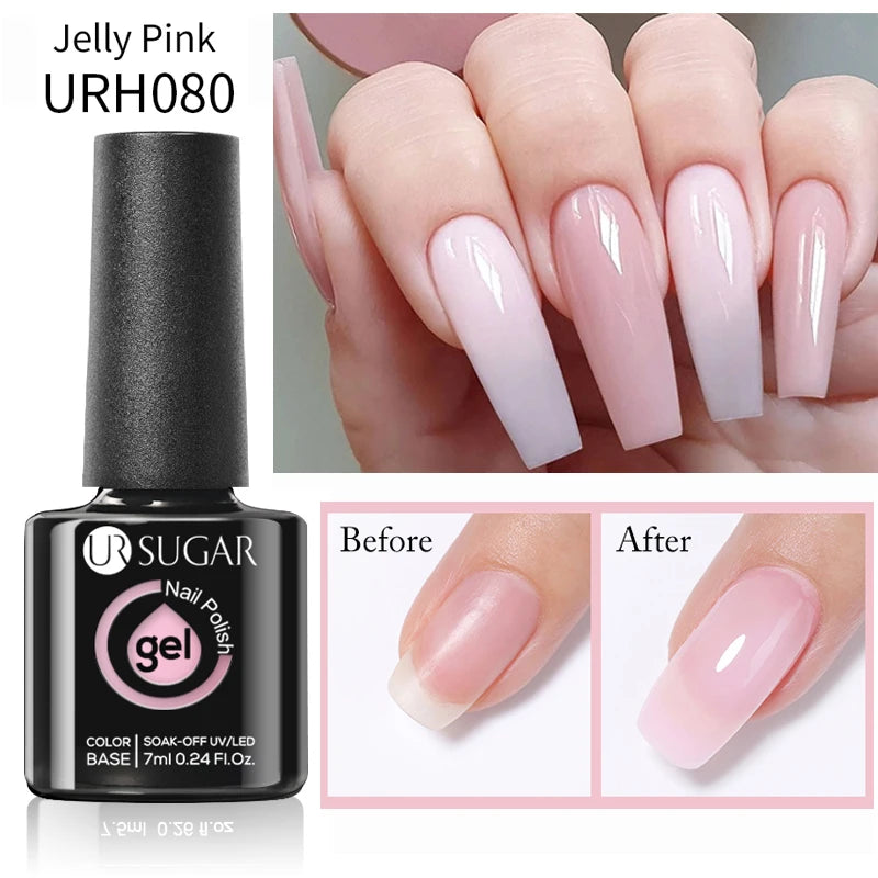 UR Sugar Nude Rubber Base Gel for Natural Nails - Smarsty