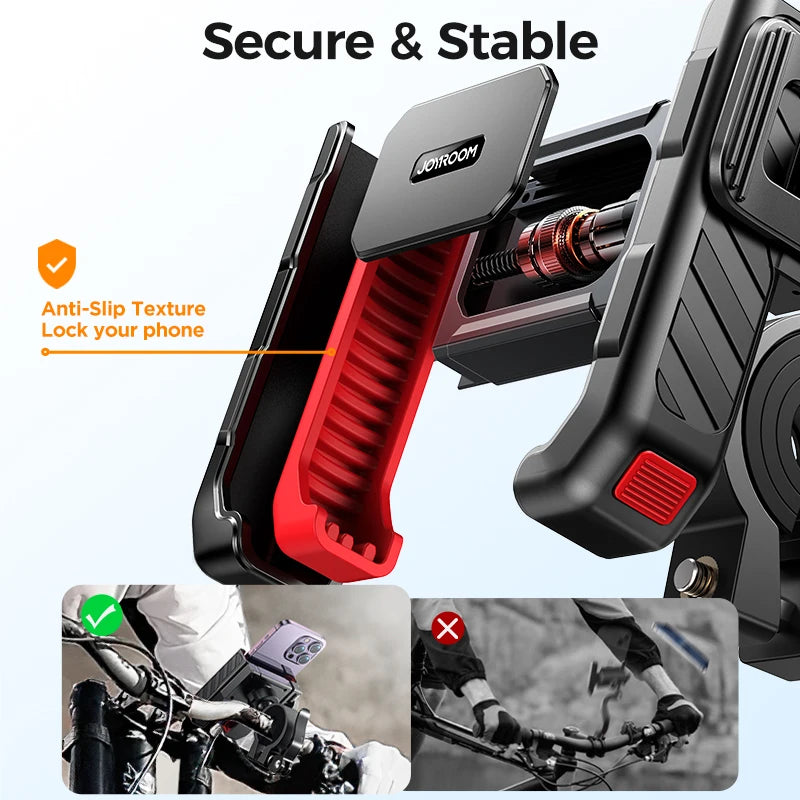 Universal Motorcycle Phone Holder With Quick Lock Mount - Smarsty