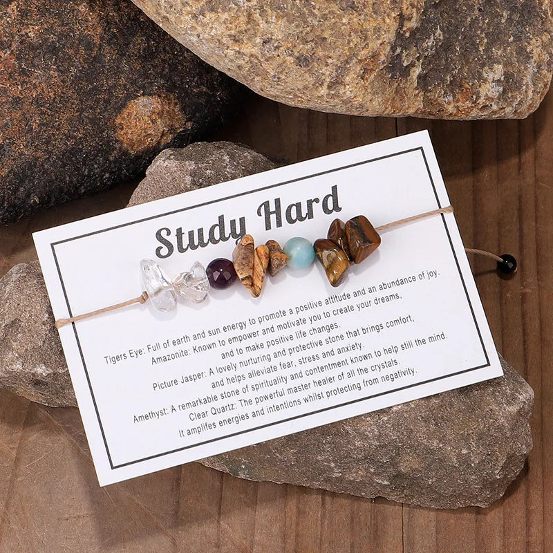 12 Constellation Natural Stone Beads Bracelets for Zodiac Signs - Smarsty