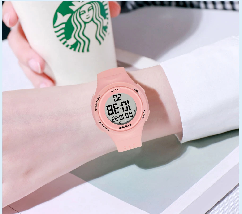 Waterproof Outdoor Sport Watch for Men with LED Display - Smarsty