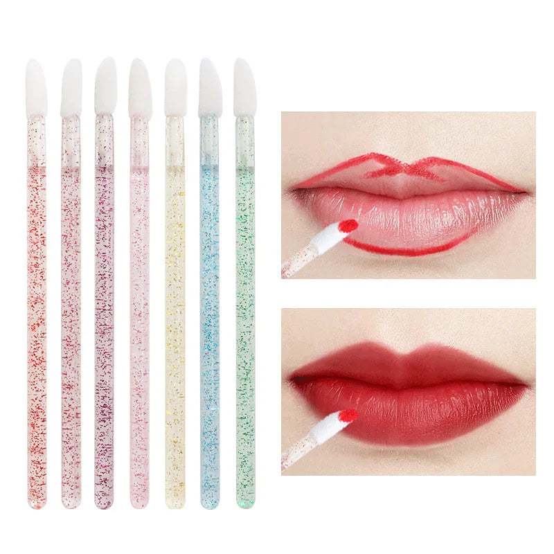 Disposable Lip Brush Applicator Wands for Makeup Precision - Smarsty