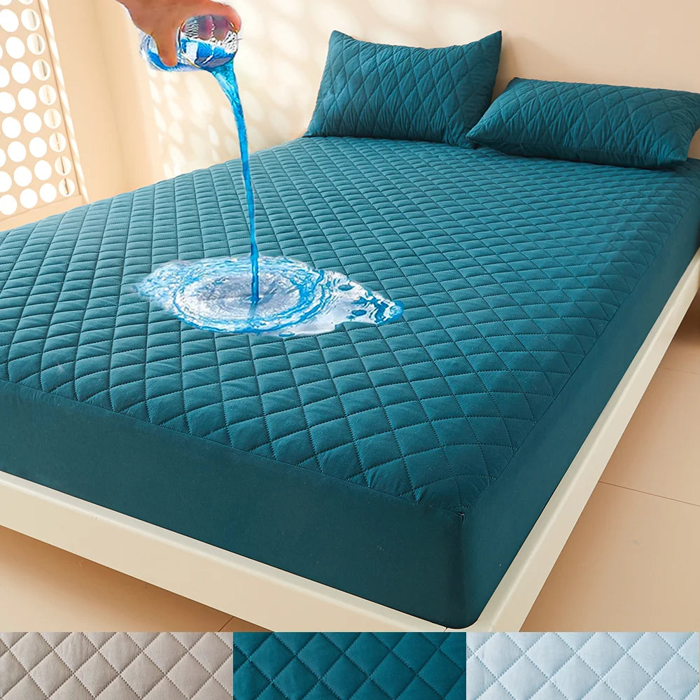 Waterproof 3D Air Fabric Mattress Cover Soft and Breathable - Smarsty