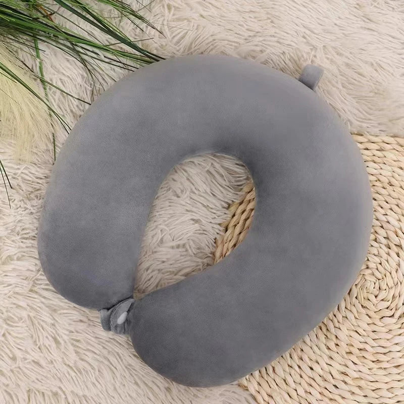 Comfortable U-Shaped Travel Neck Pillow for Fatigue Relief - Smarsty