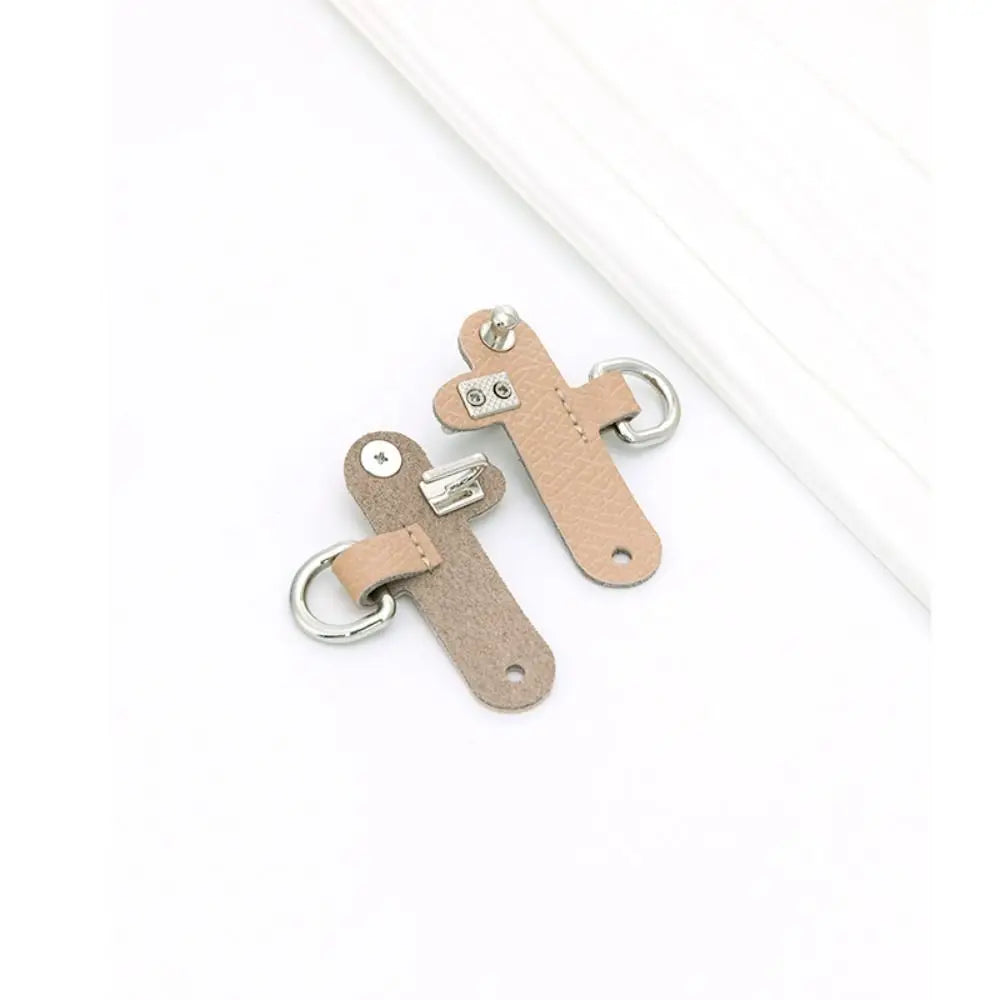 Handbag Transformation Accessories for Longchamp Mini Bag Strap Punch-free Genuine Leather Shoulder Strap Conversion Hang Buckle