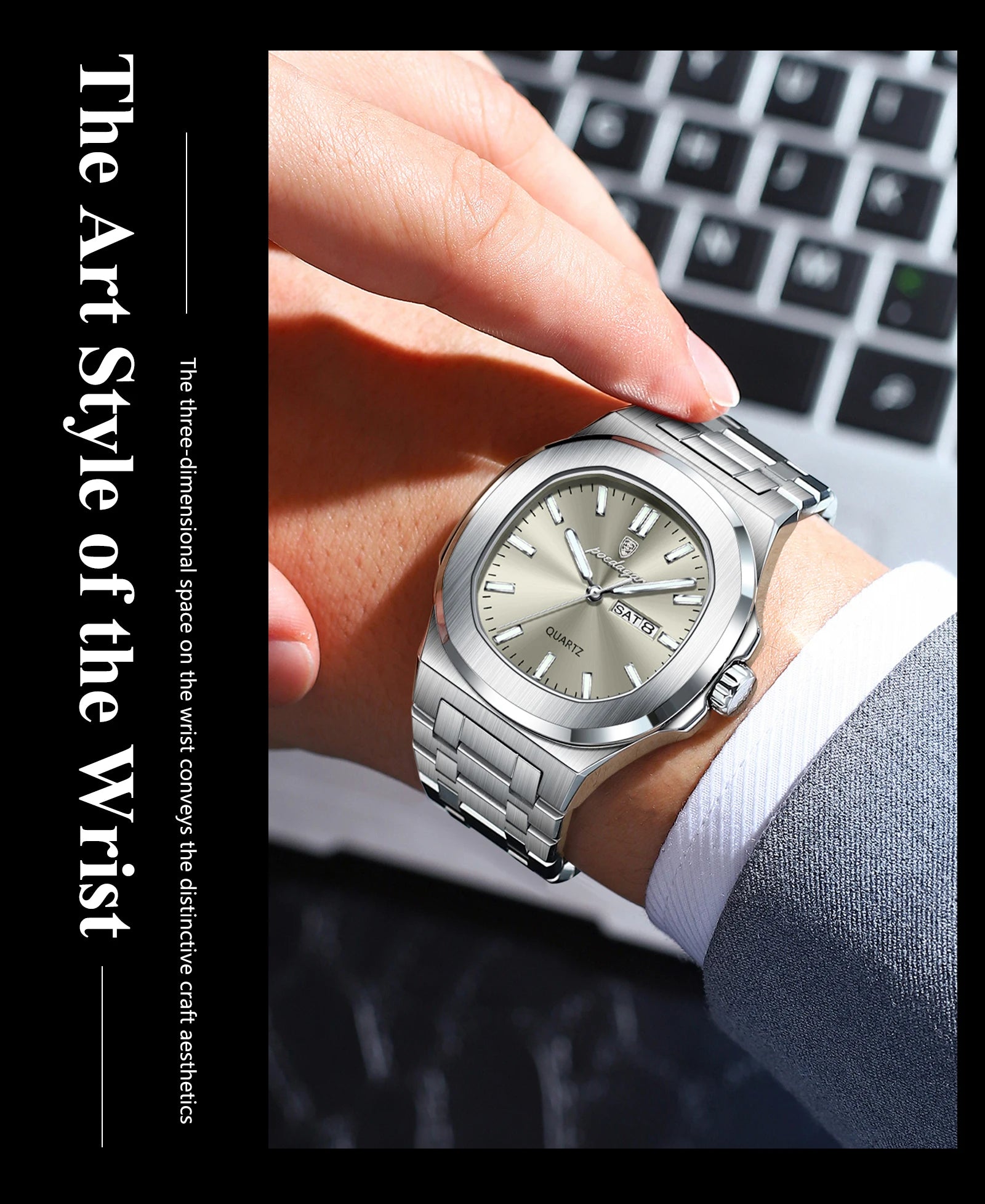 Luxury Waterproof Military Men's Watch with Luminous Feature - Smarsty