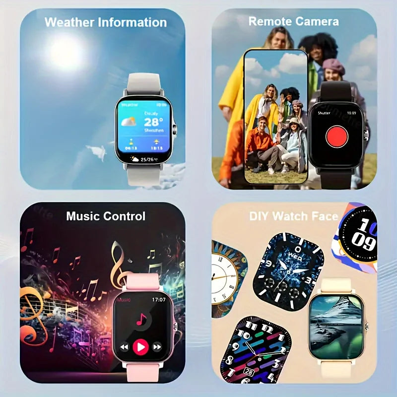Smart Watch for Men and Women with Call Feature - Smarsty