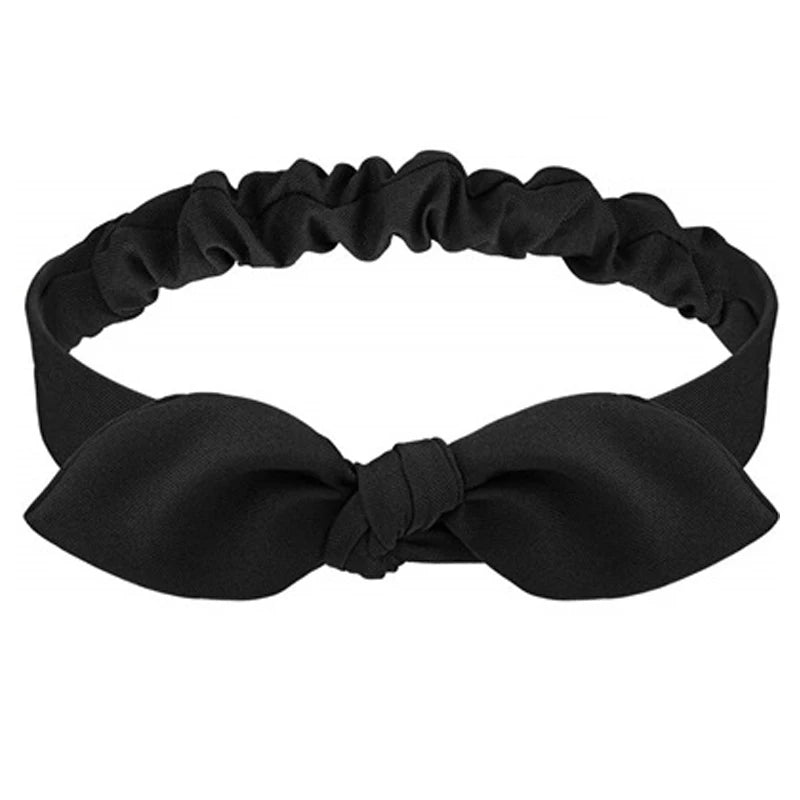 Boho Soft Elastic Headband For Women Vintage Cross Knot - Smarsty