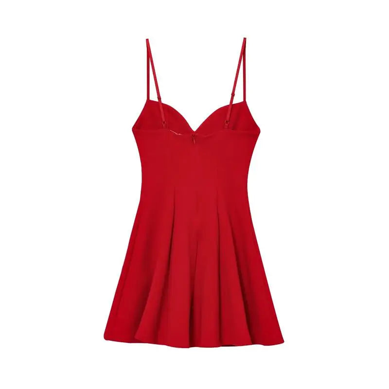 Dresses Summer Women's 2025 New Chic Slim Tube Top Elegant Mini Camisole Women's Dress Street Fashion Youth Holiday Dress - Smarsty