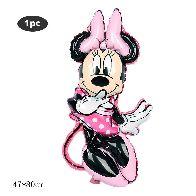 Minnie Mouse Birthday Party Disposable Tableware Set - Smarsty