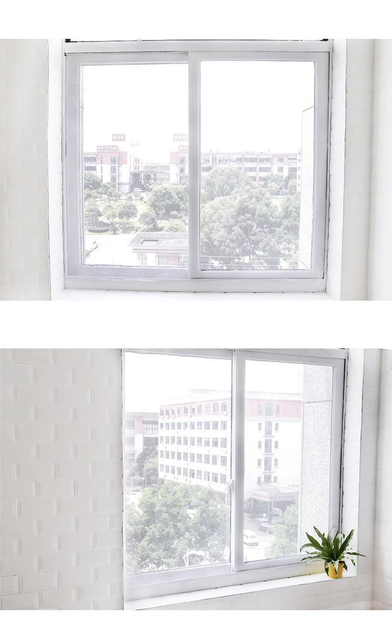 DIY Self-Adhesive Mosquito Window Screen for Indoor Use - Smarsty