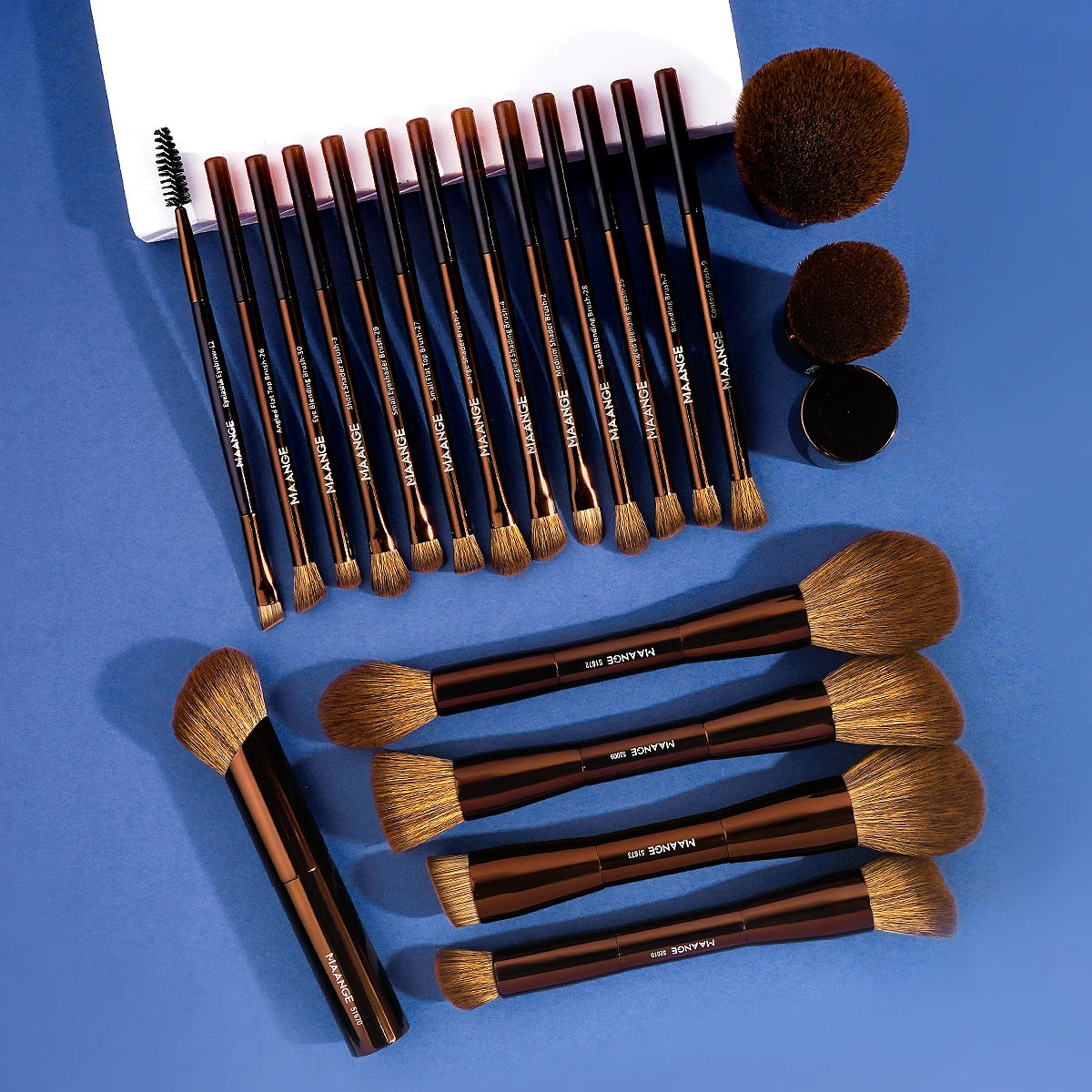 MAANGE 20 Piece Pro Makeup Brush Set for Flawless Blending - Smarsty