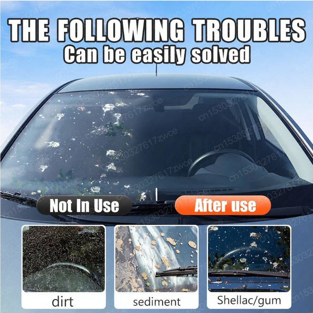 Car Glass Polish Kit Hydrophobic Windshield Coating - Smarsty