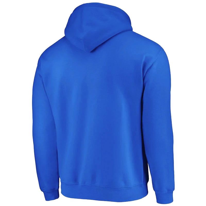 Autumn Winter Men Fleece Warm Mens Sweatshirt Casual Solid Color Streetwear Pullovers Sport School Fashion Hot Sale Hoodies - Smarsty