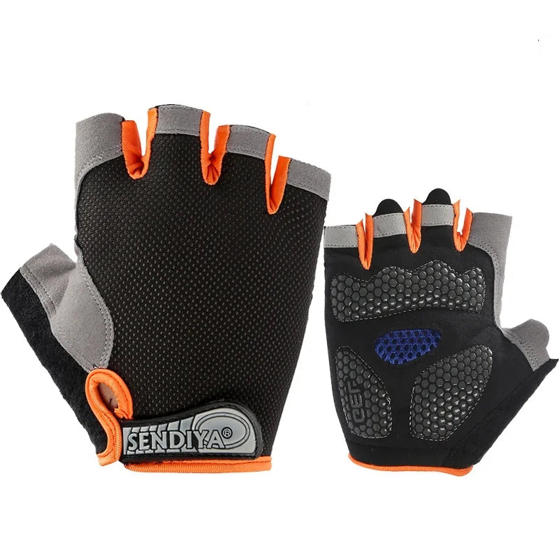 Breathable Anti Slip Cycling Gloves Half Finger - Smarsty