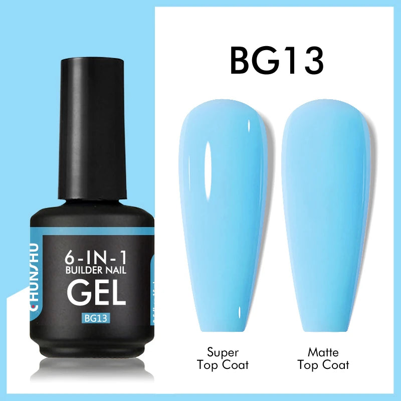Chunshu 6 In 1 Builder UV Gel Polish 15ML - Smarsty