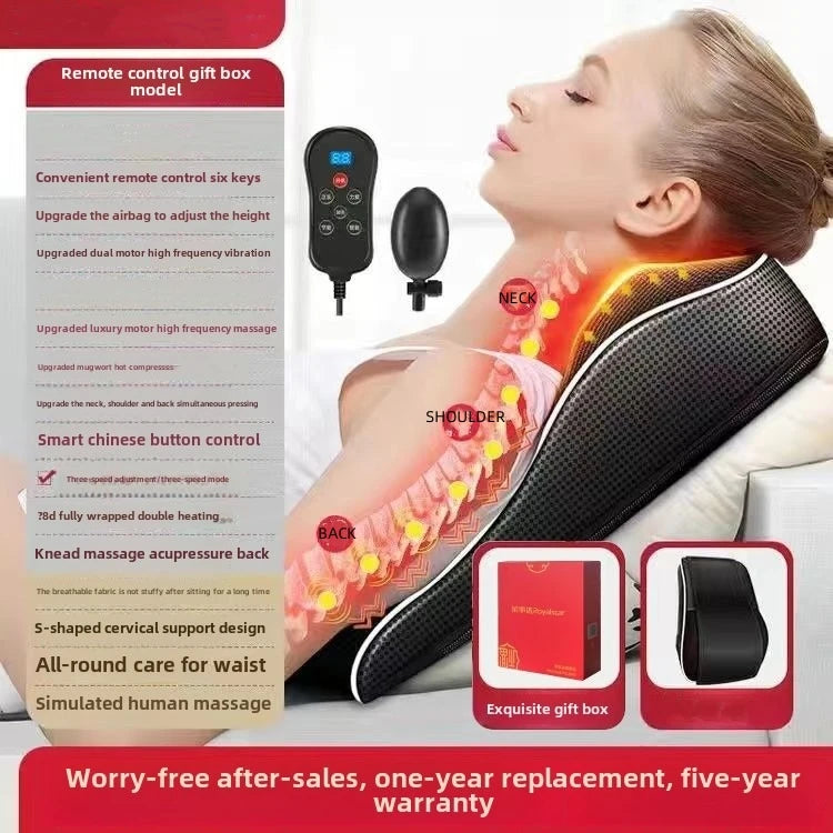 Electric Shiatsu Neck and Back Massager with Heating - Smarsty