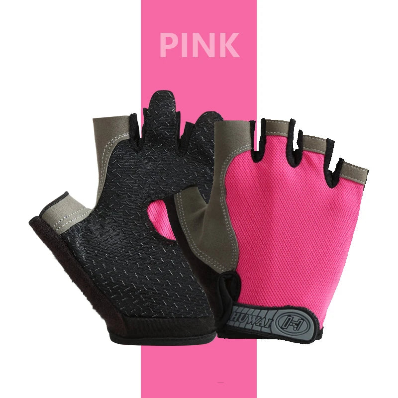 Breathable Anti Slip Half Finger Cycling Gloves for Men and Women - Smarsty