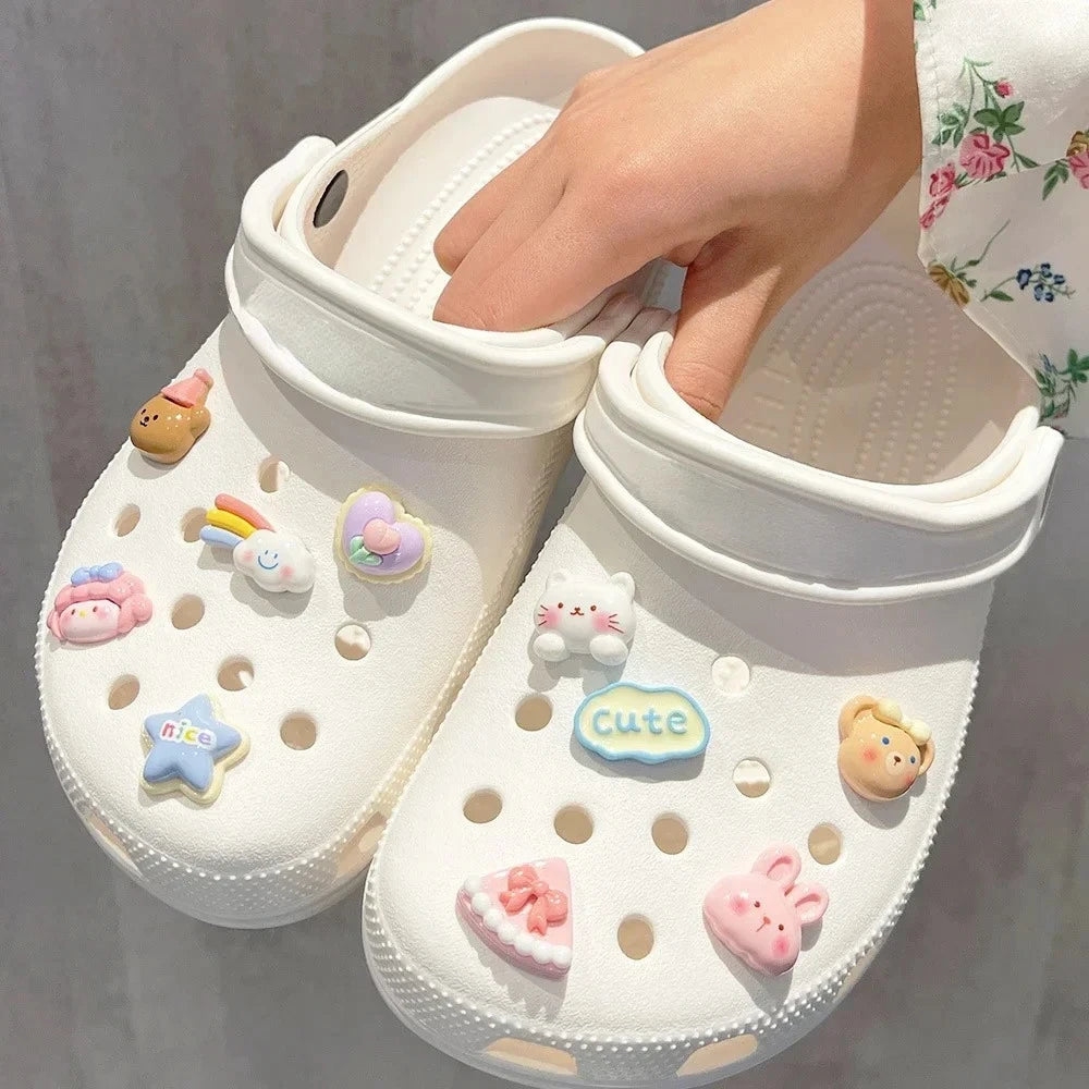 Shoe Charms for DIY Colored Diamond Crystal Shoe Buckle Decoration for Shoe Charm Accessories Kids Party Gift Shoes Decorations - Smarsty