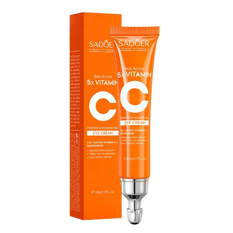 Vitamin C Eye Cream for Dark Circles and Puffiness - Smarsty