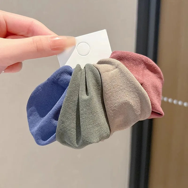 Thick Widen Hair Ties Set Secure Hold Scrunchies For Women - Smarsty