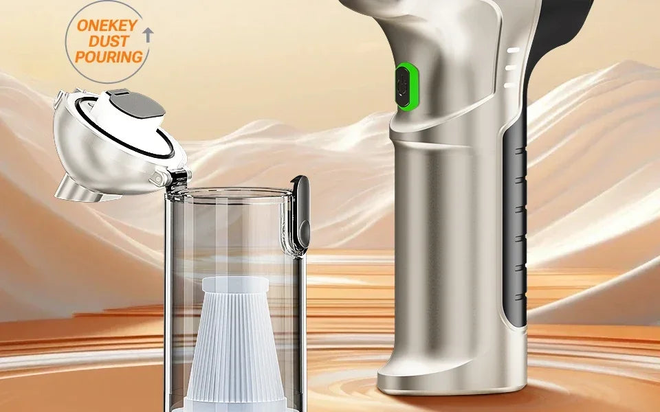 Cordless Car Vacuum Cleaner With Strong Suction Portable - Smarsty