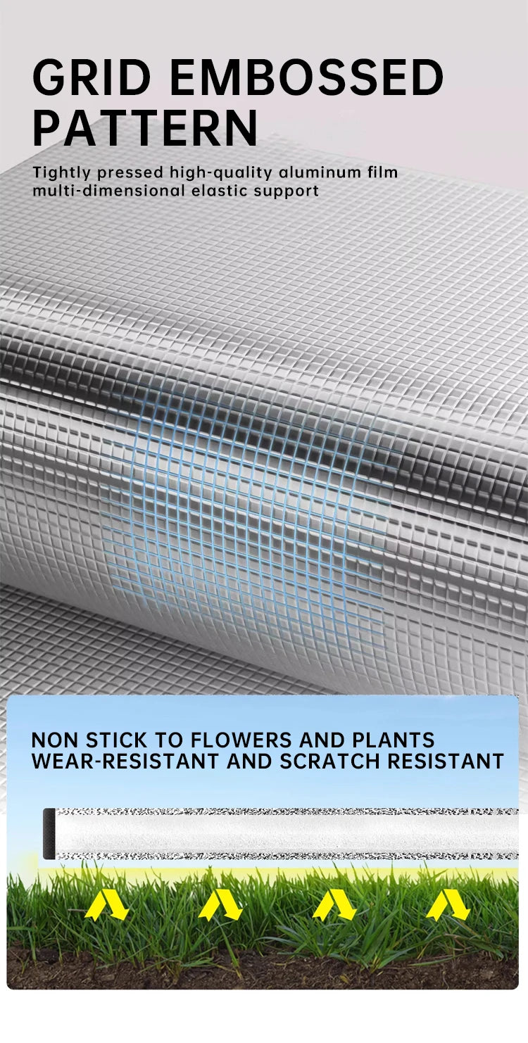 Outdoor Picnic Moisture-proof Pad Double-sided Thick Aluminum Film Waterproof Beach Mat Portable Tent Floor Mat Camping Mat by Smarsty