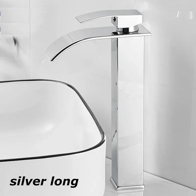 Copper Core Waterfall Stainless Steel Basin Faucet - Smarsty