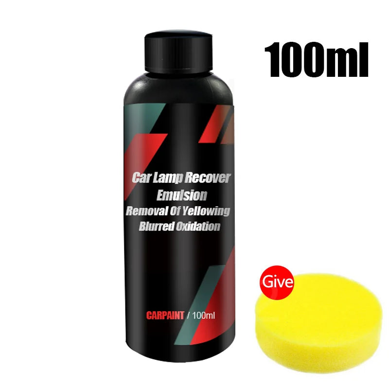 Car Headlight Restoration Polishing Kits Headlamp Repair Kits Car Light Polisher Cleaning Paste Car Paint Care Refurbish Agent - Smarsty