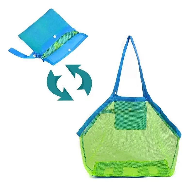 Kids Beach Bag With Anti Sand Net For Storage Solution - Smarsty
