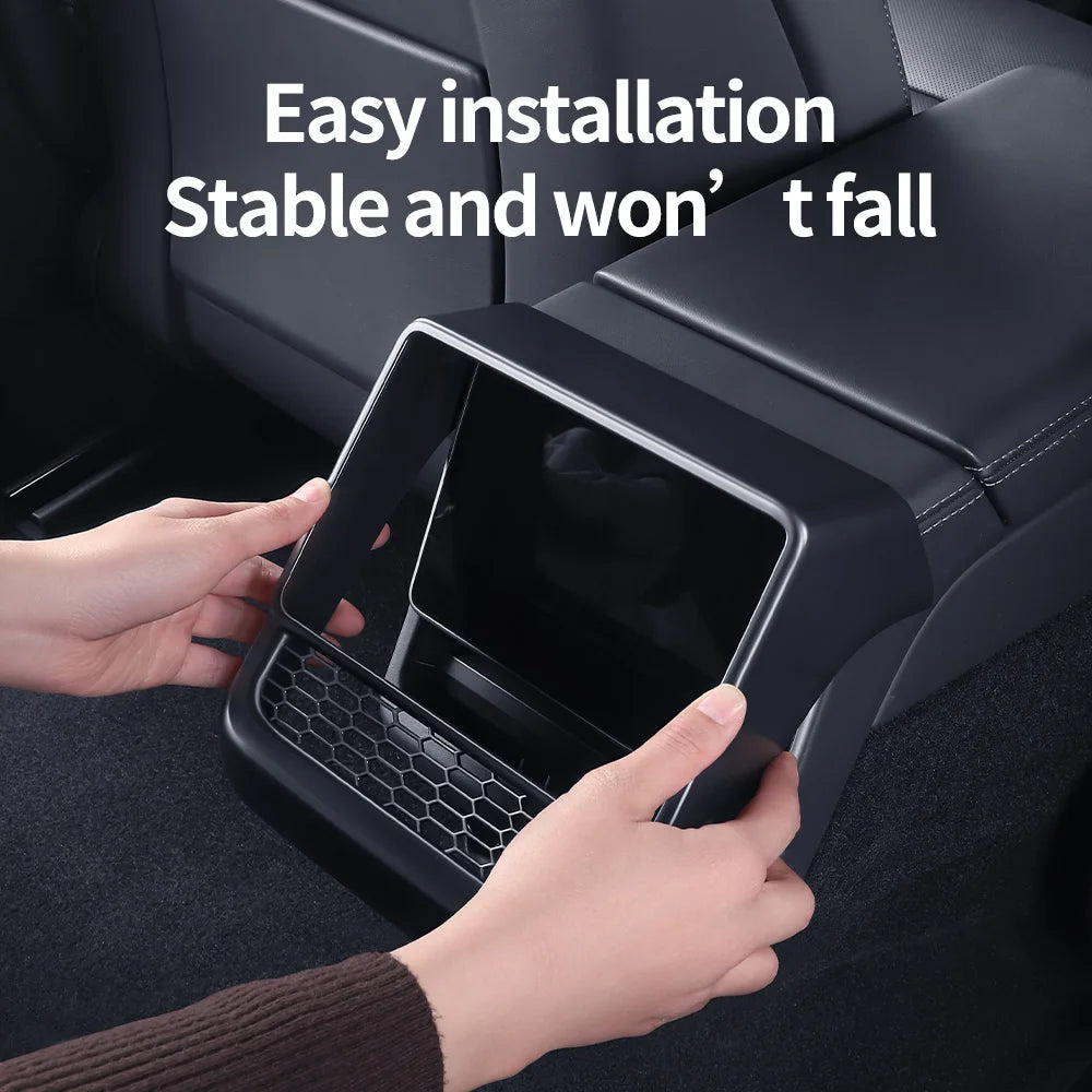 Rear Center Console Air Vent Cover Dust Shield for EV - Smarsty