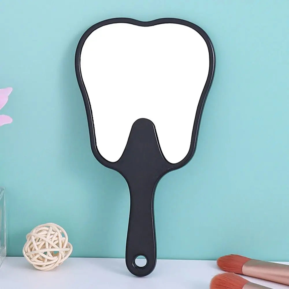 Tooth Shaped Handheld Mirror for Makeup and Dental Use - Smarsty